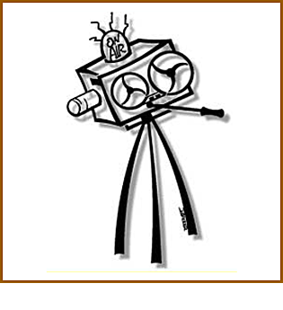 On Air Camera Metal Wall Art